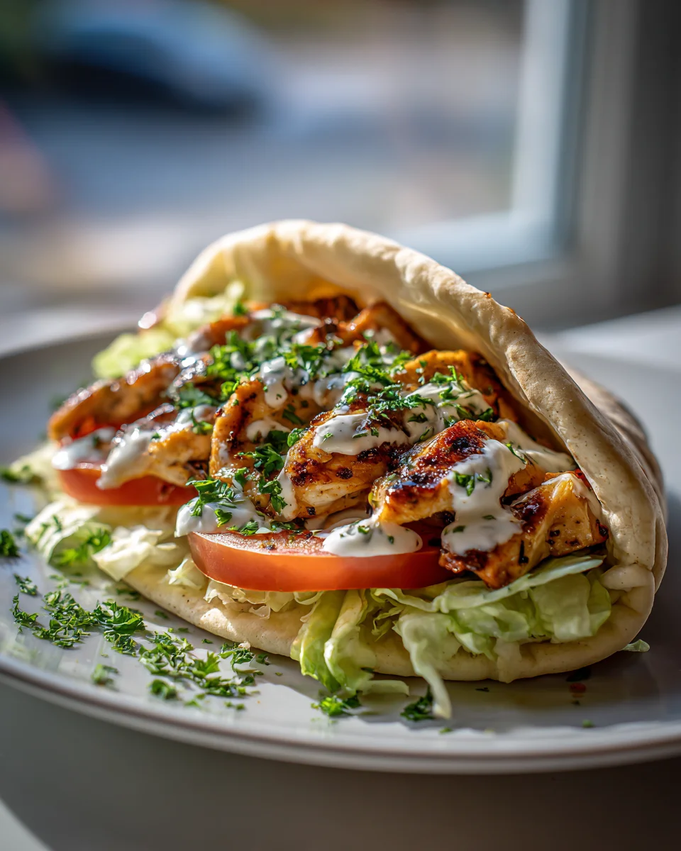 Flavorful Honey Mustard Chicken Pitas: A Must-Try!
