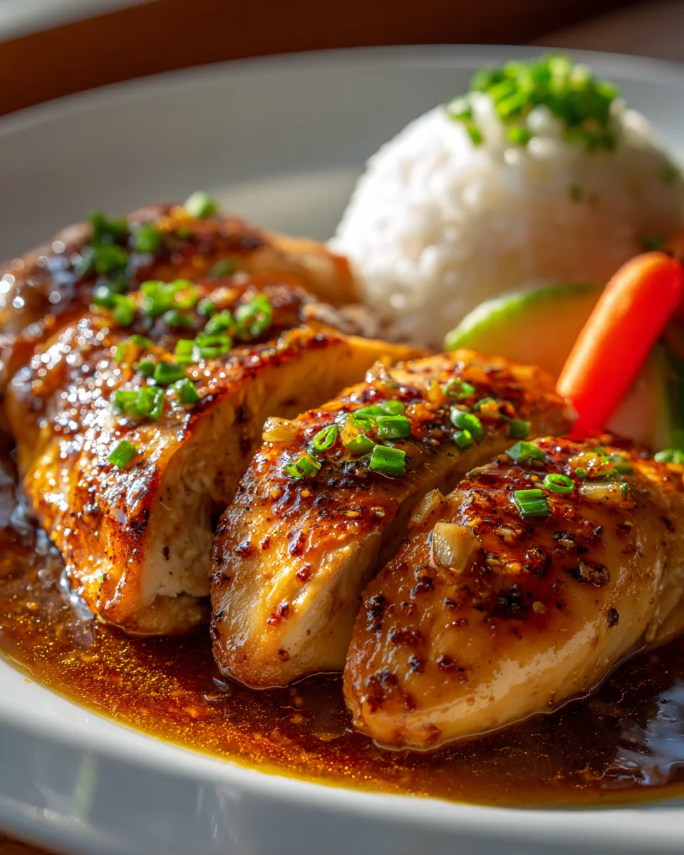 Honey Garlic Chicken Delight: Irresistible 1-Minute Meal