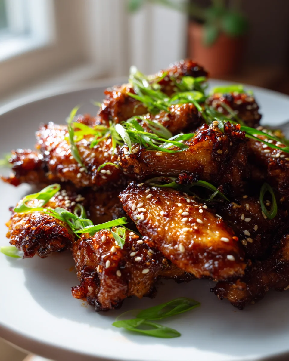 Sticky Sweet & Spicy Chicken Wings – Perfect Game Day Treat