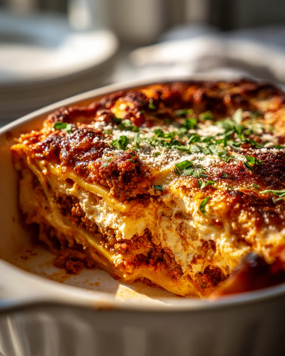Easy Beef Lasagna Casserole: Quicker Than Classic Lasagna