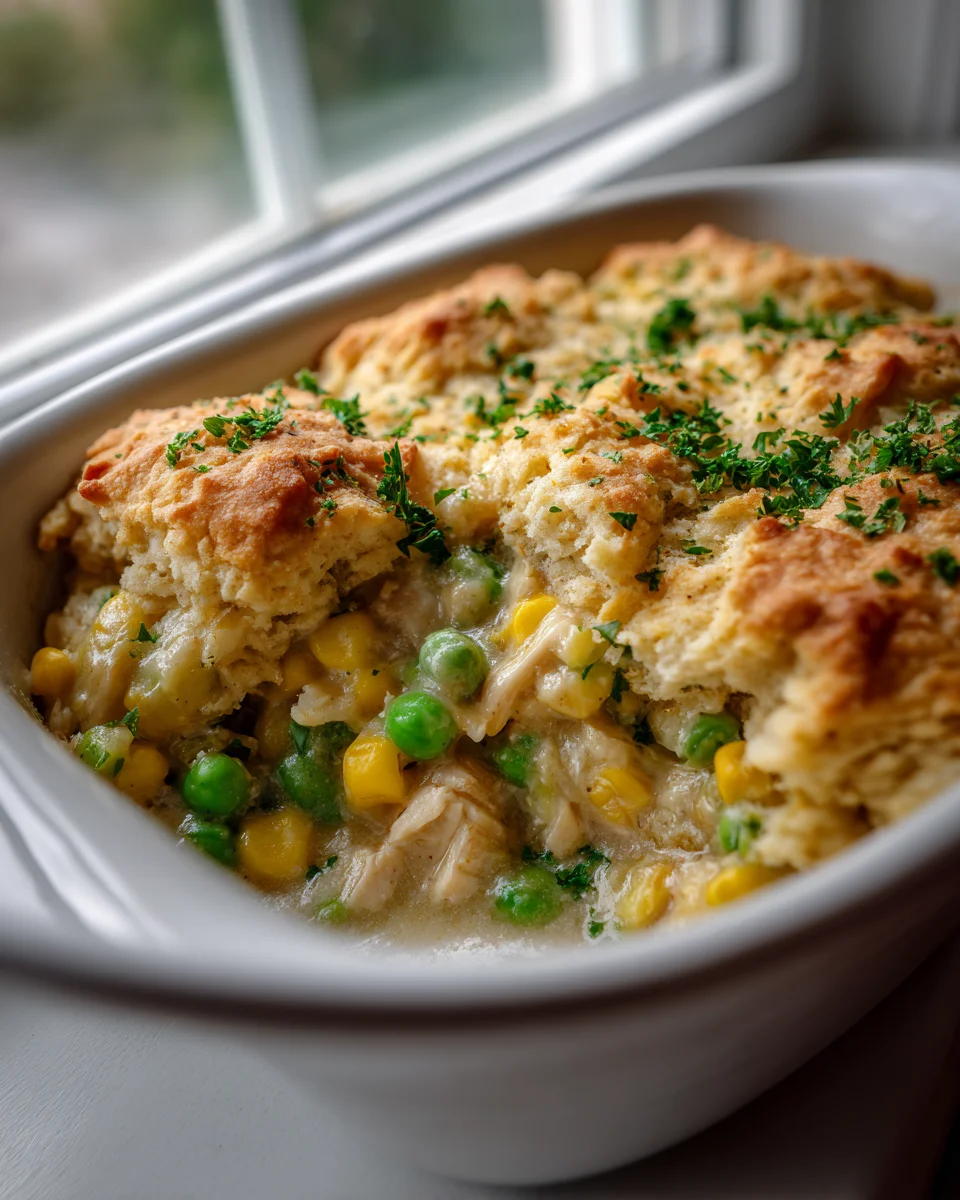 Cheddar Bay Chicken Cobbler Casserole: Ultimate Comfort Food