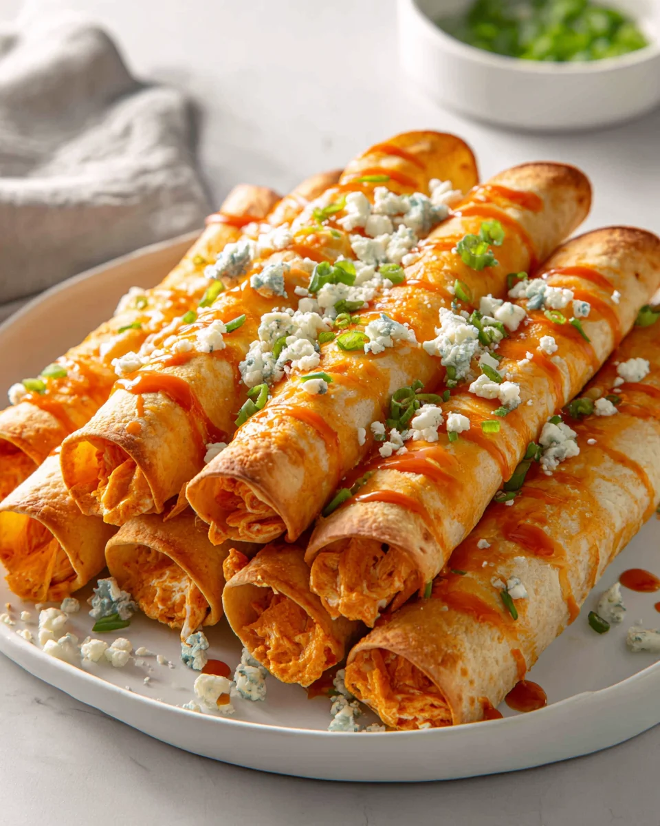 Spicy Buffalo Chicken Taquitos: Perfect Game Day Bites