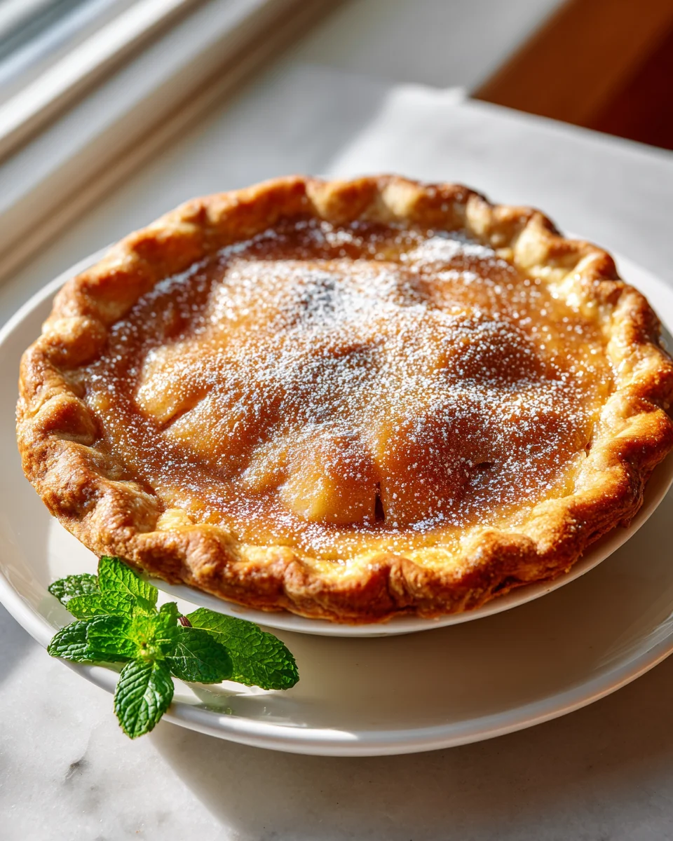 Apple Butter Pie: Easy Homemade Sweet & Creamy Fall Treat