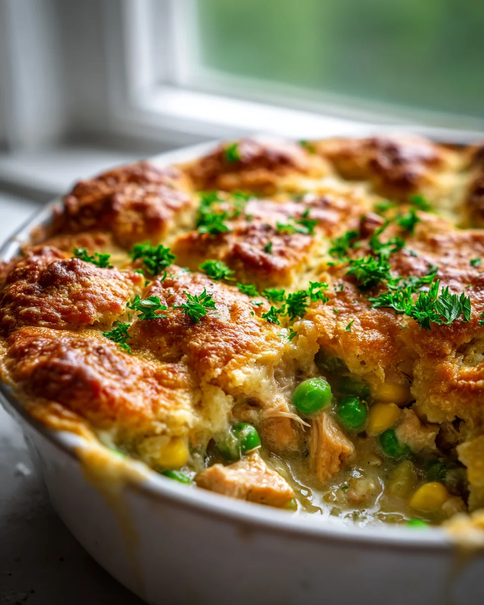 Cheddar Bay Chicken Cobbler Casserole: Ultimate Comfort Food