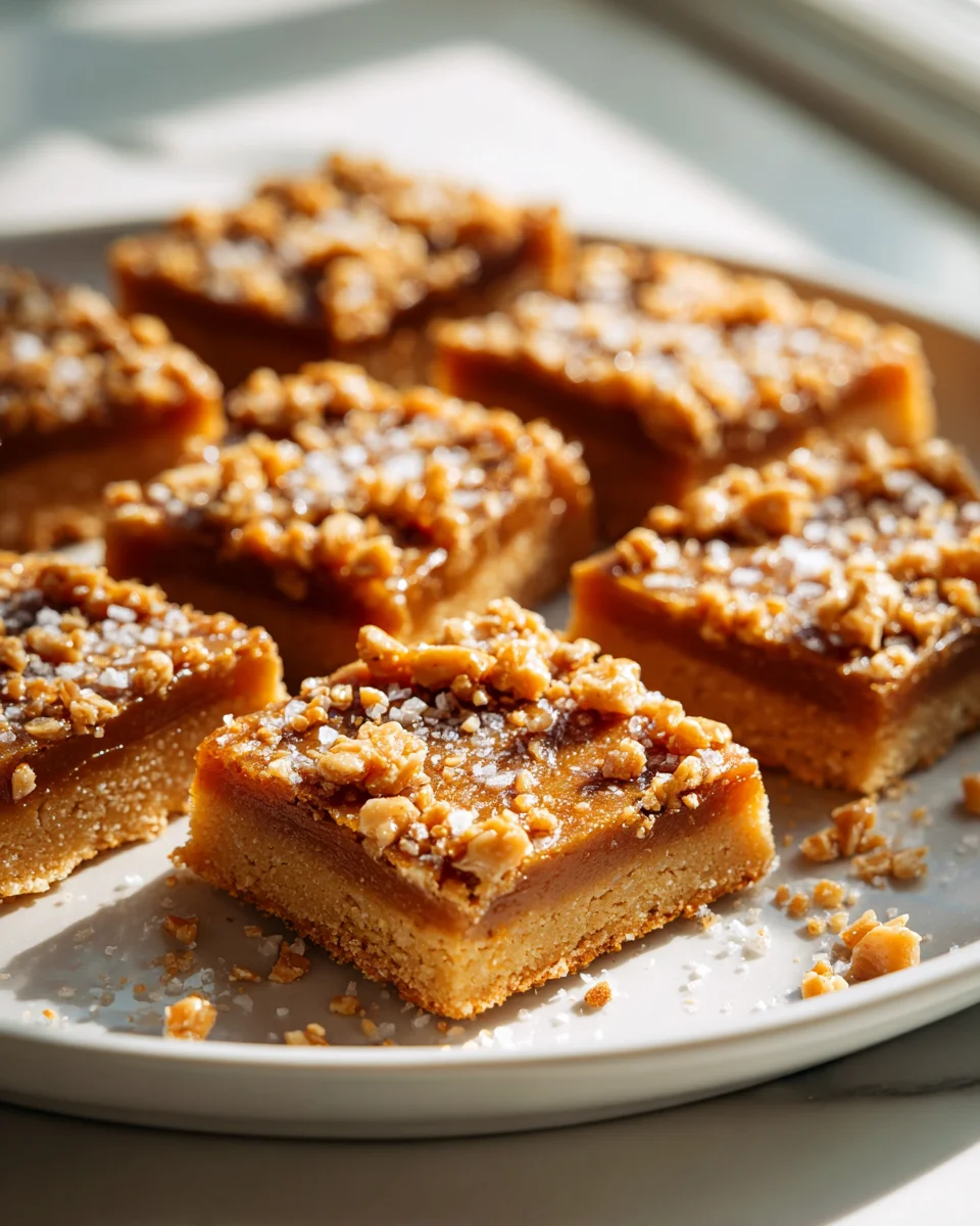 Irresistible Brown Butter Toffee Shortbread Bars Recipe