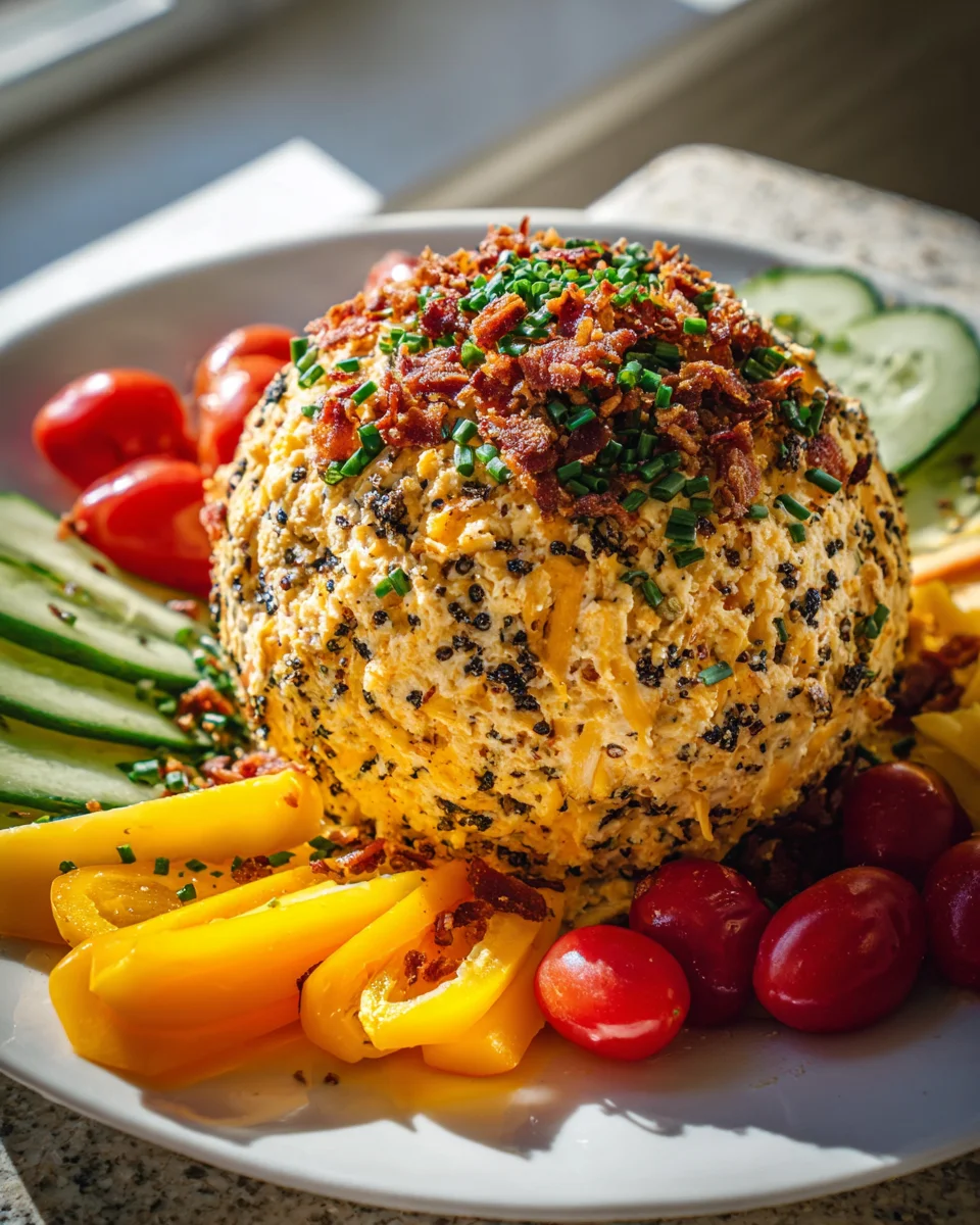Game Night's Best: Creamy Beef Bacon Ranch Cheese Ball
