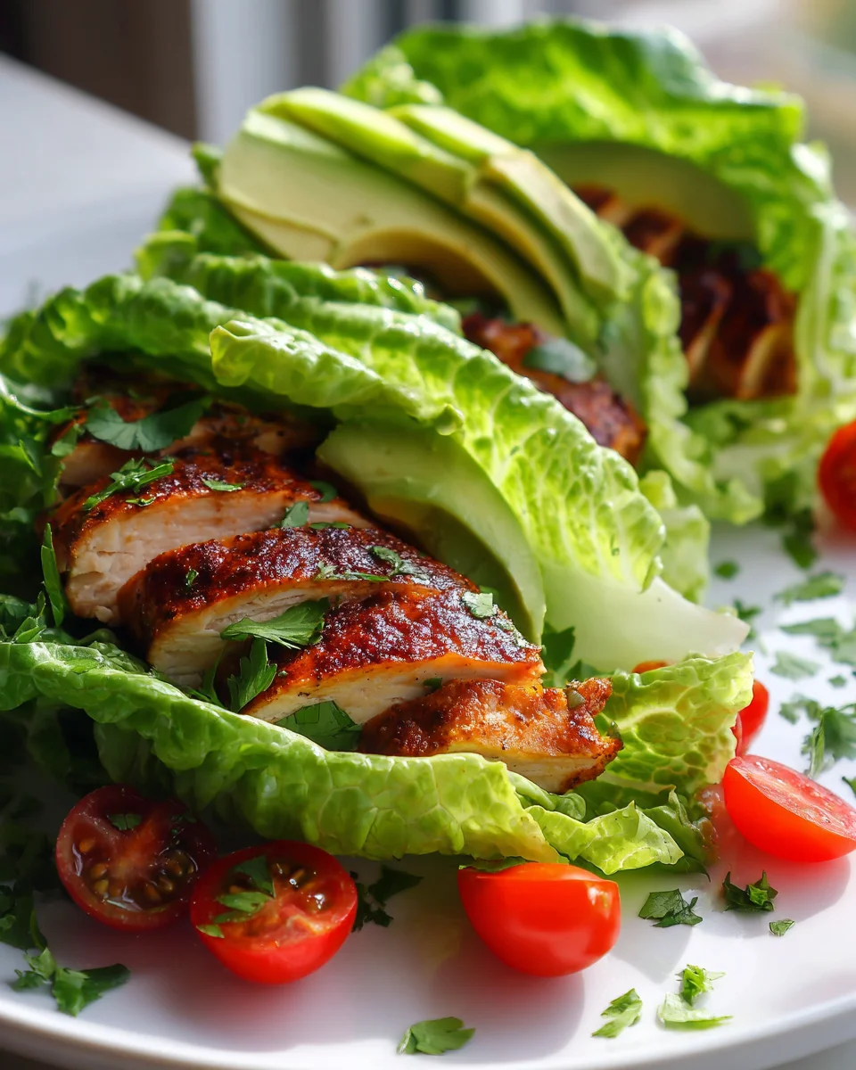 Healthy Turkey Avocado Lettuce Wraps for Easy Meal Prep