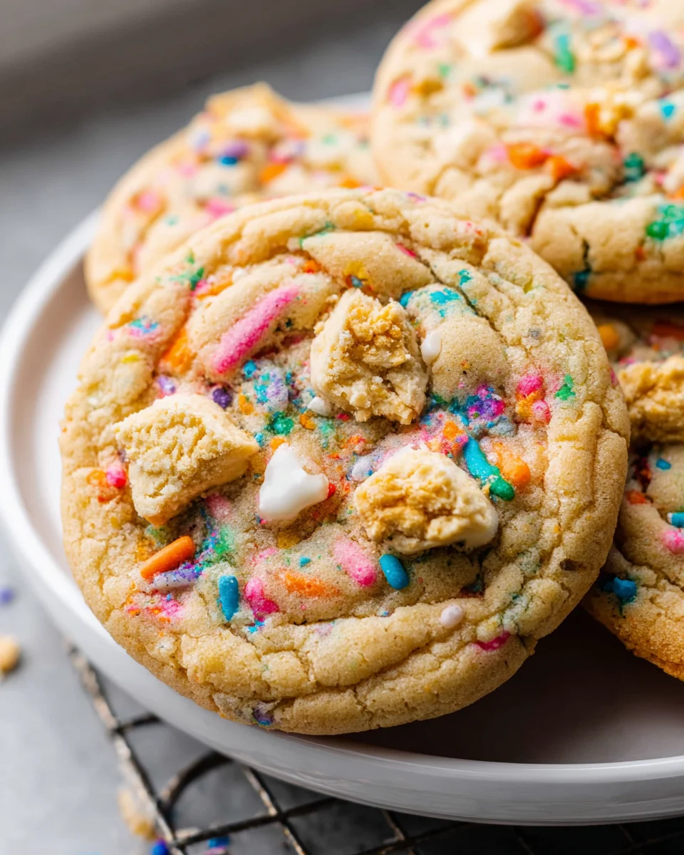 Chewy Birthday Cake Cookies: Festive Fun & Easy Recipe!