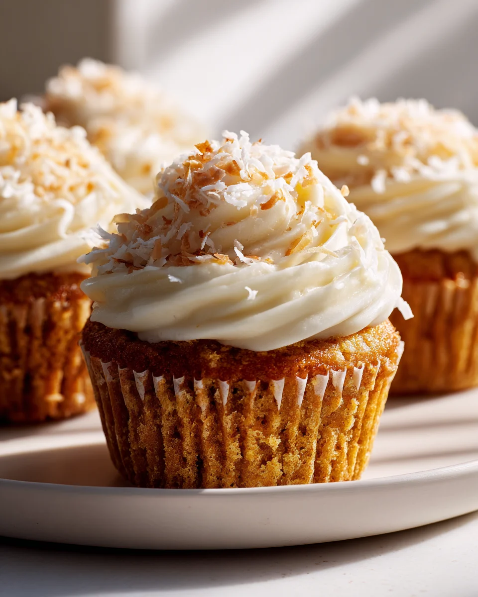 Pineapple Coconut Cupcakes: Easy & Delightful Recipe!