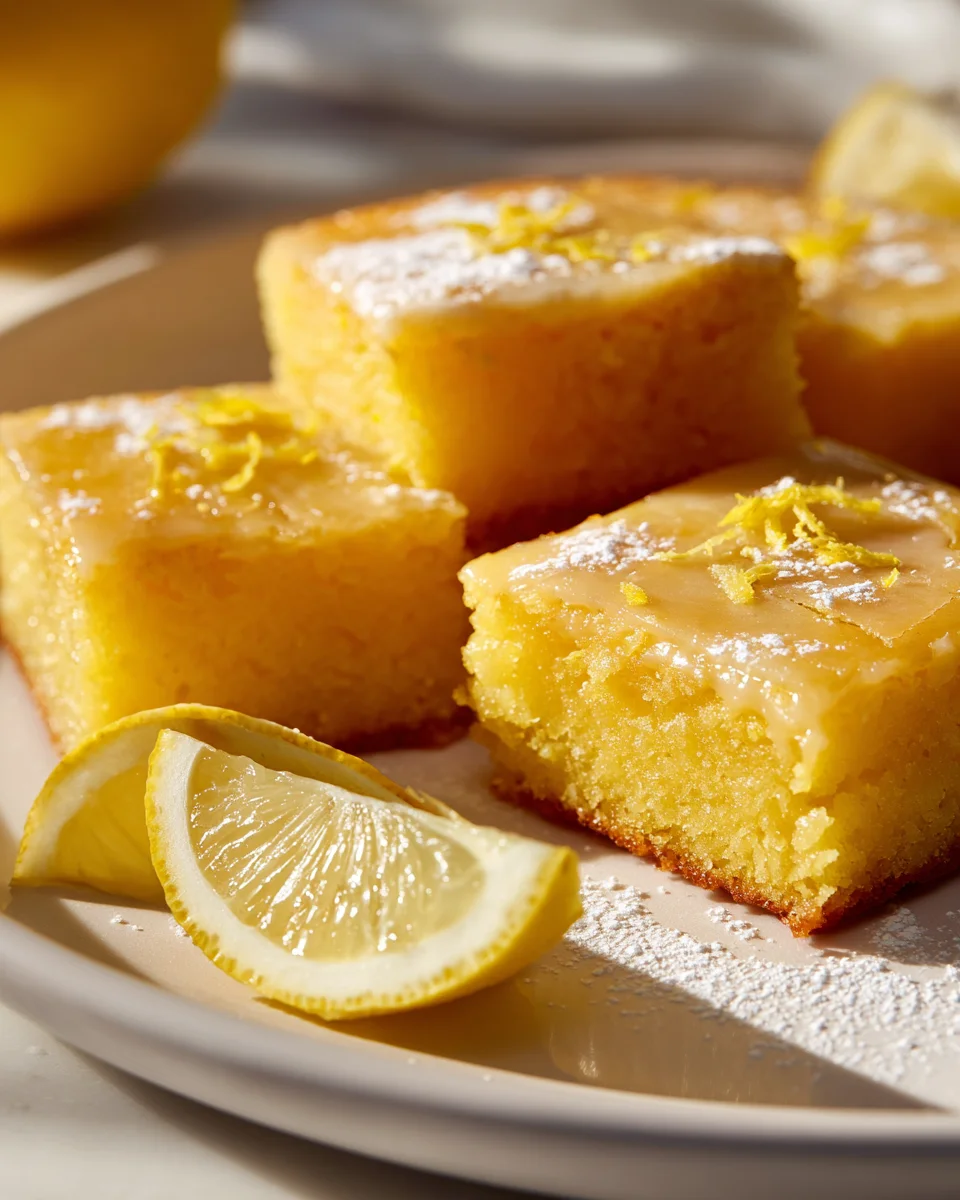 Zesty Lemon Brownies Recipe: Easy to Make, Irresistibly Delicious