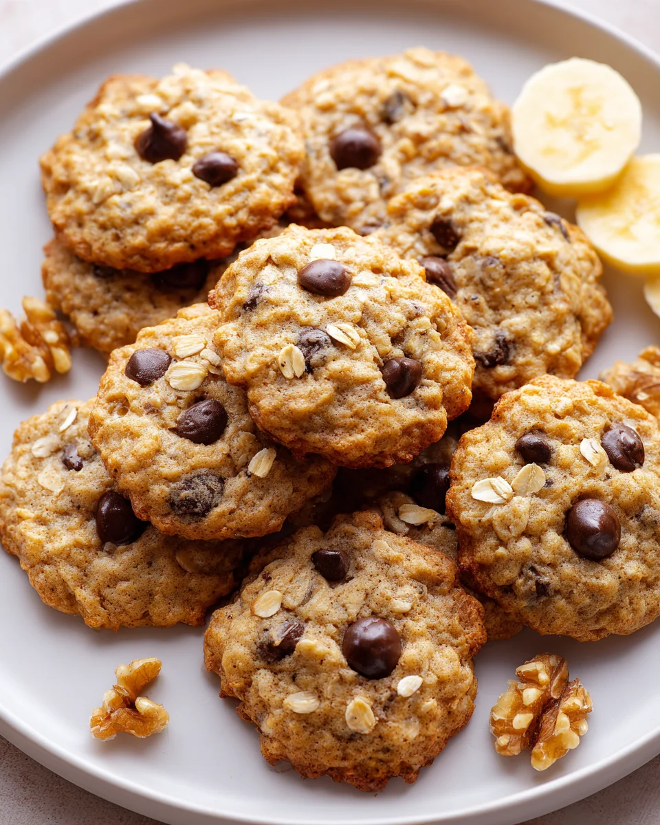 Delicious Banana Oat Cookies: Healthy Snack & Easy Recipe