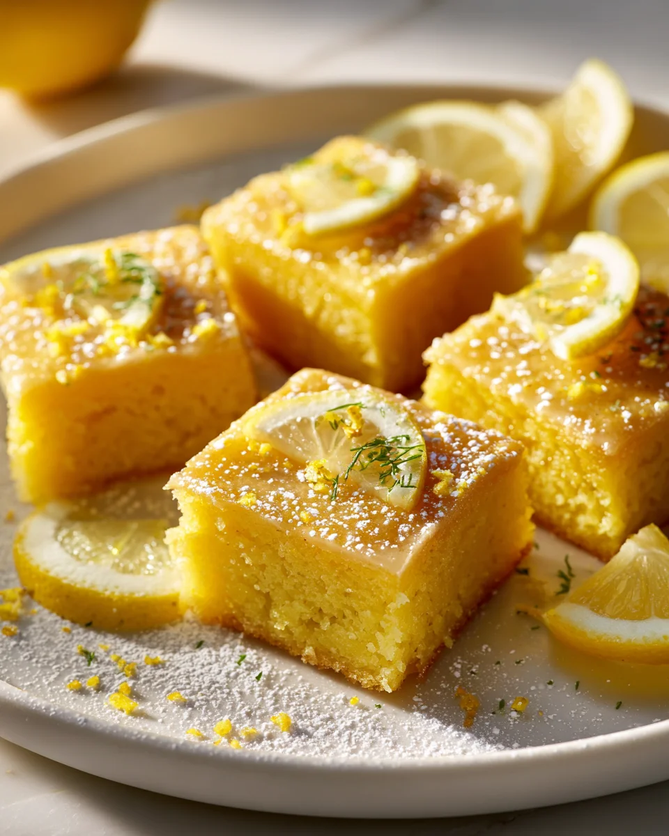 Zesty Lemon Brownies Recipe: Easy to Make, Irresistibly Delicious