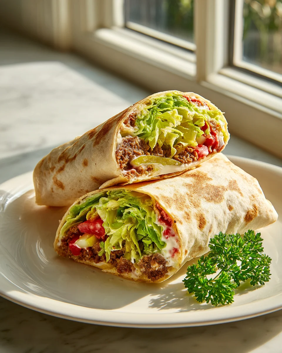 Big Mac Wraps: Better-Than-Drive-Thru Beef & Pickle Recipe