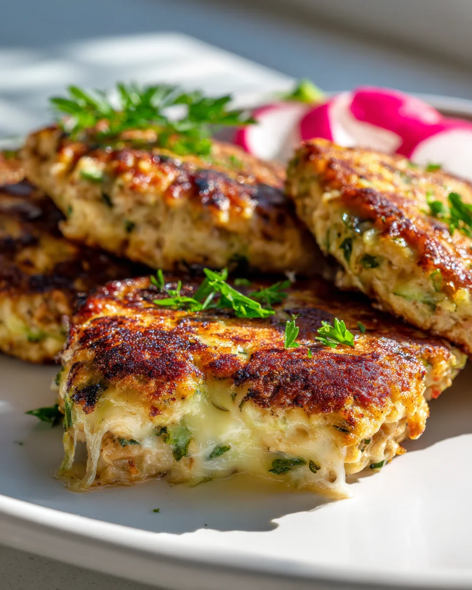 Delicious Cheesy Cabbage Turkey Burger Patties Recipe