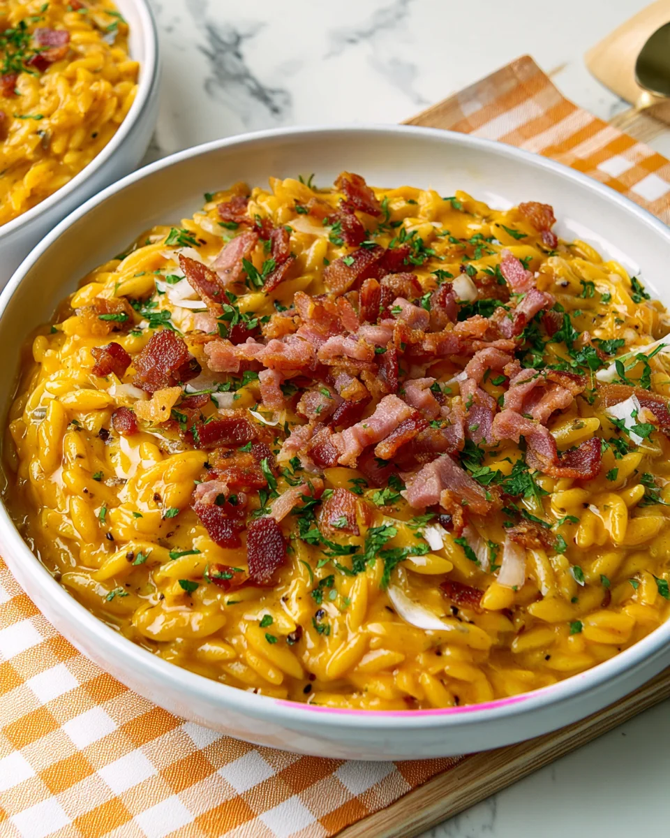 Delicious Orzo with Pumpkin: A Comforting Fall Recipe