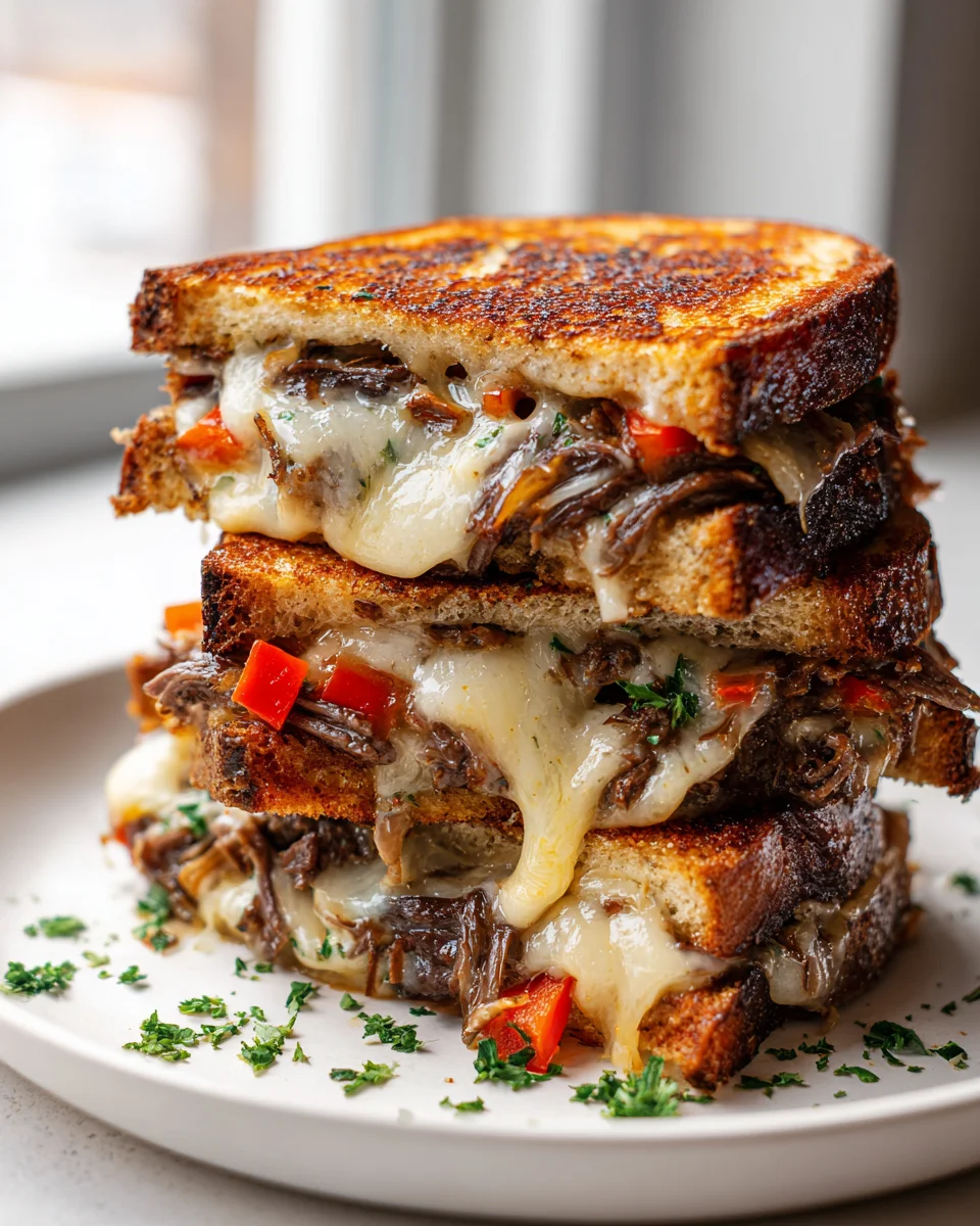 Philly Cheesesteak Grilled Cheese: Ultimate Comfort Food Recipe