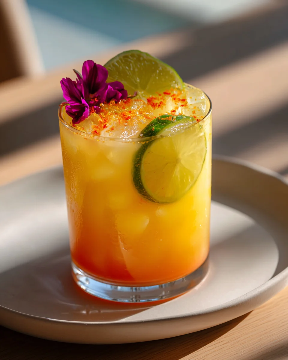 Refreshing Pineapple Mango Rum Extract Punch Recipe