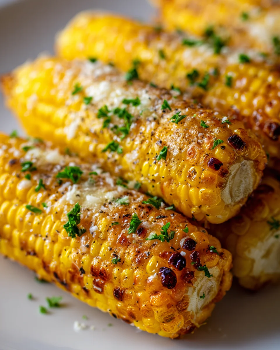 Best Parmesan Roasted Corn On The Cob for Dinner Tonight