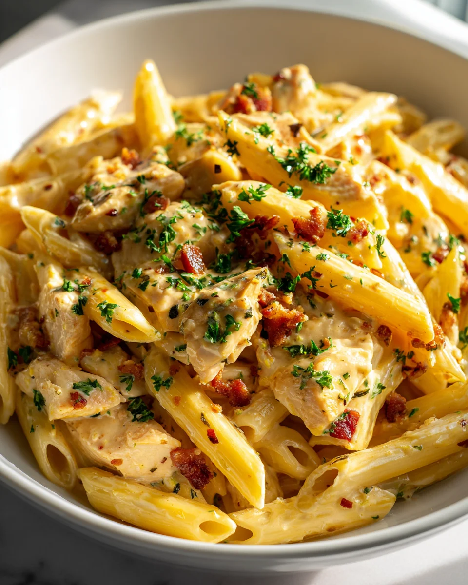 Best Creamy Crack Chicken Pasta: Quick & Easy Dinner