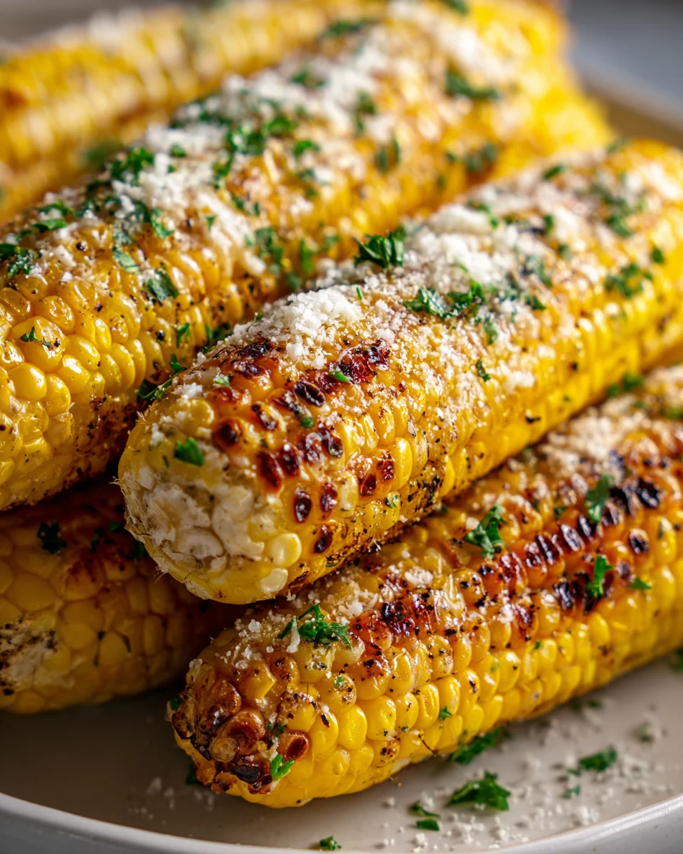 Best Parmesan Roasted Corn On The Cob for Dinner Tonight