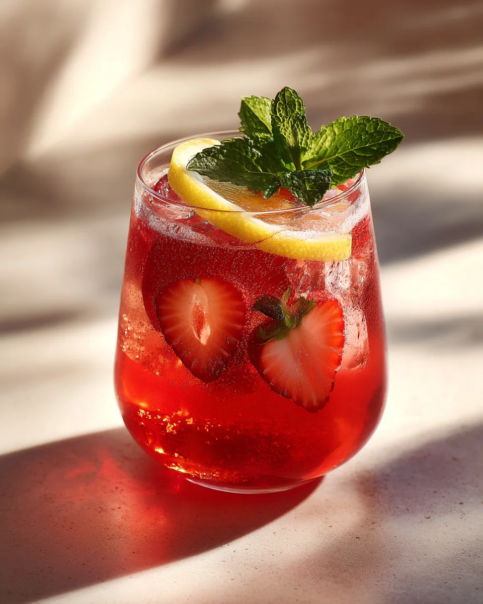 Hibiscus Strawberry Lemonade Refresher: Ultimate Summer Drink