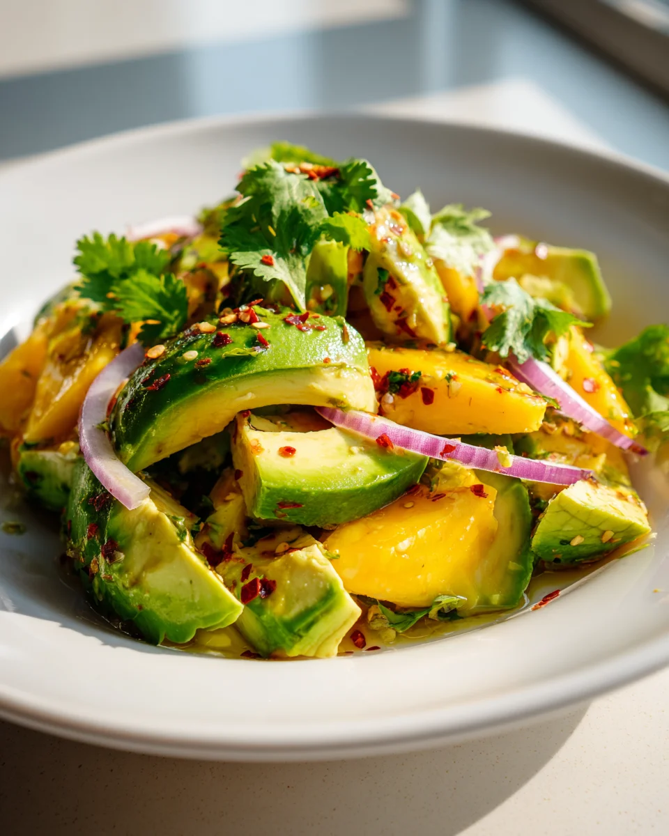 Chili Lime Avocado Mango Salad: Easy & Delicious Recipe