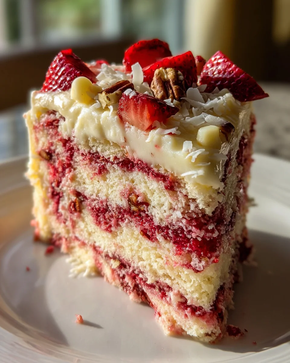 The Best Strawberry Earthquake Cake Recipe - Sweet & Simple