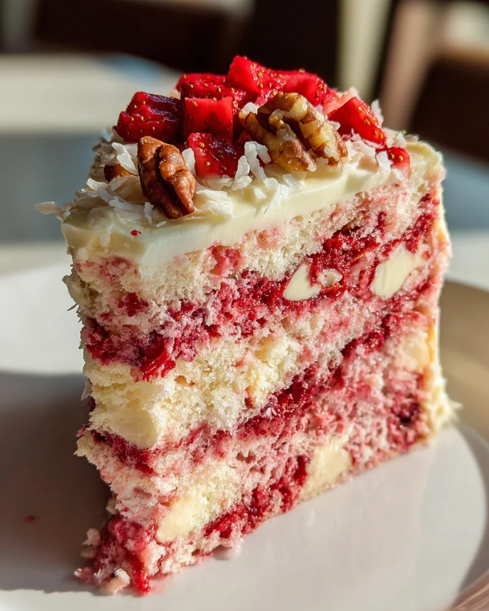 The Best Strawberry Earthquake Cake Recipe - Sweet & Simple