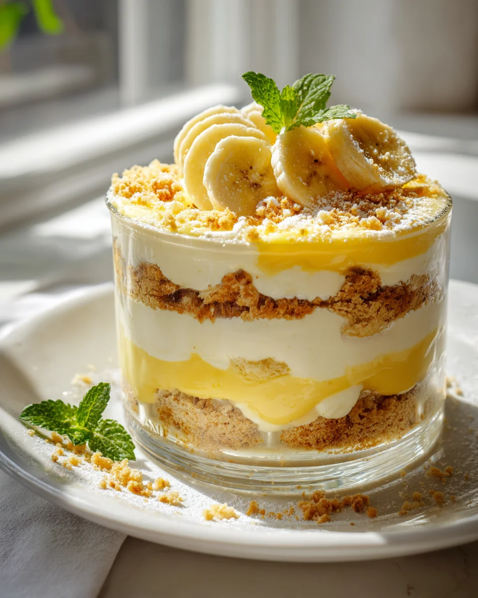 Layered Banana Pudding Cheesecake Parfaits Recipe Delight