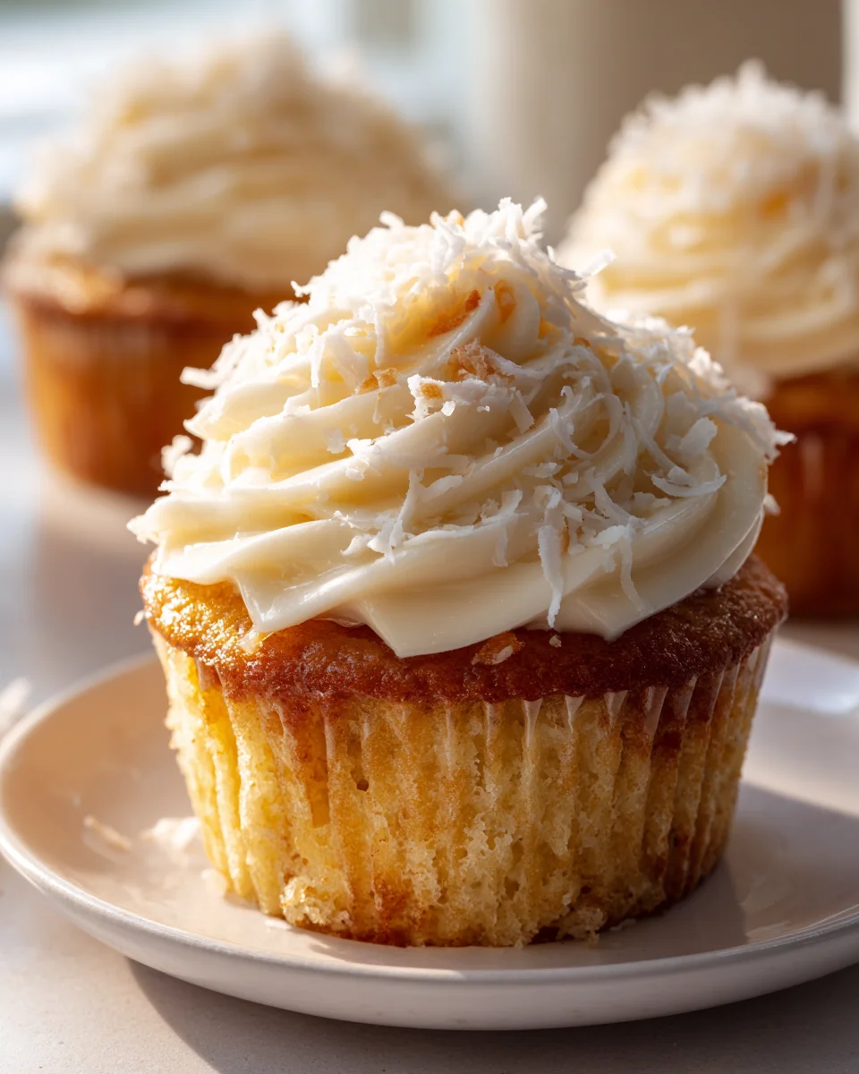 Pineapple Coconut Cupcakes: Easy & Delightful Recipe!