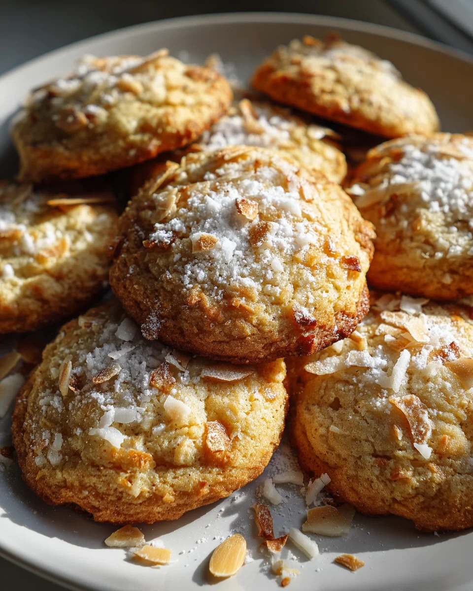 Soft & Chewy Banana Coconut Cookies – Perfect Tropical Treat!