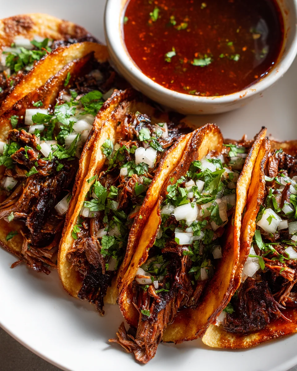 Savory Slow Cooker Short Rib Birria Tacos Recipe to Savor