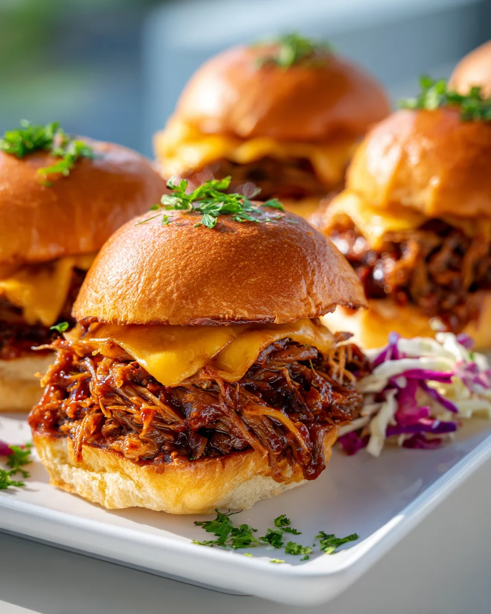 Delicious BBQ Pulled Beef Sliders for Your Next Gathering!