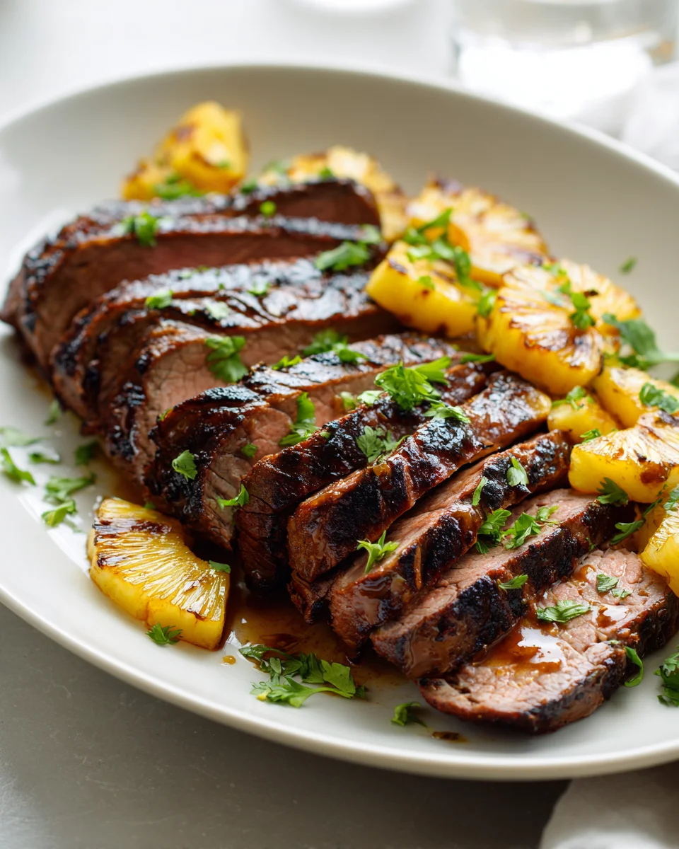 Savory Brown Sugar Pineapple Beef Tenderloin Recipe Delight