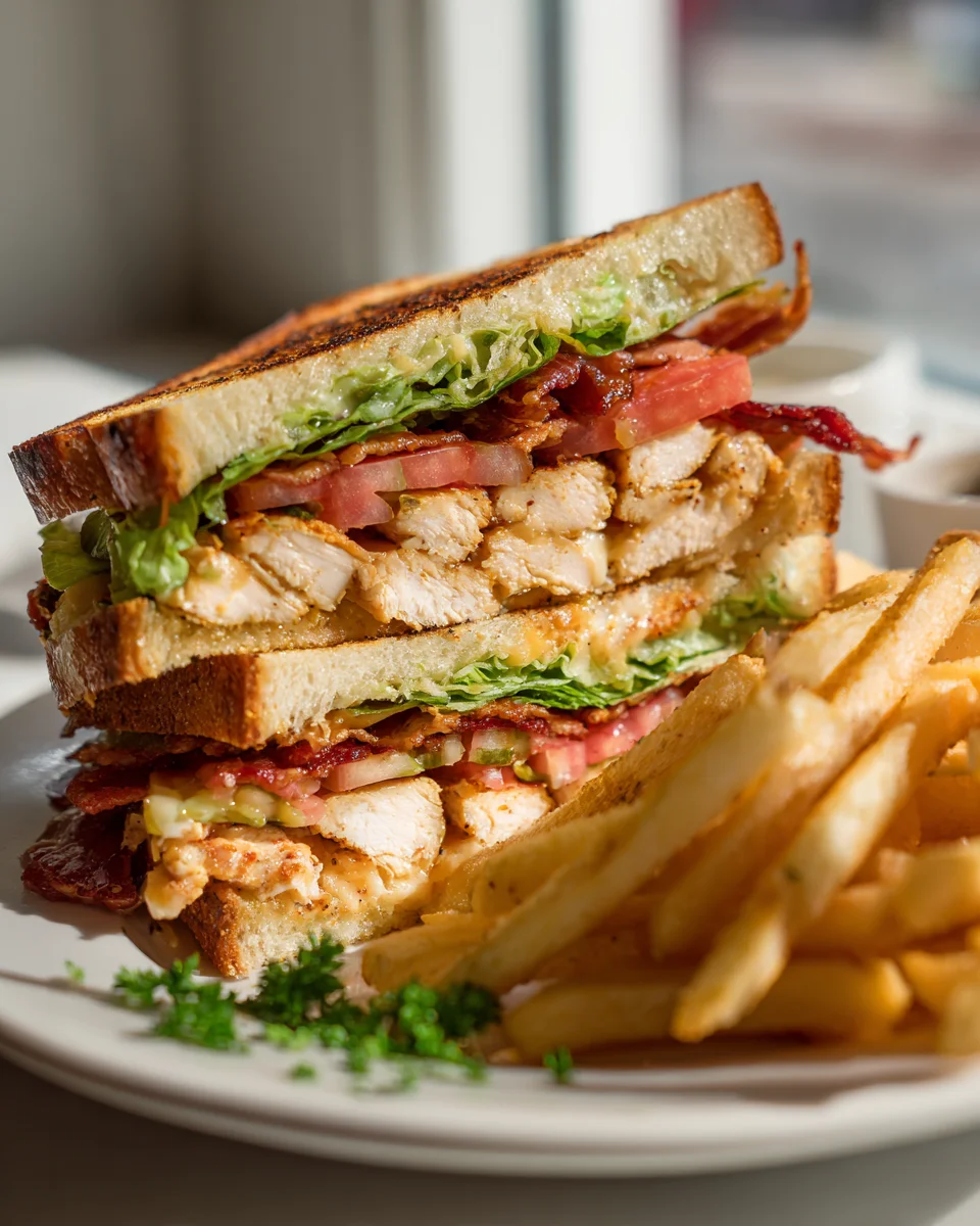 Grilled Chicken and Pepper Jack Cowboy Club Recipe Delight!