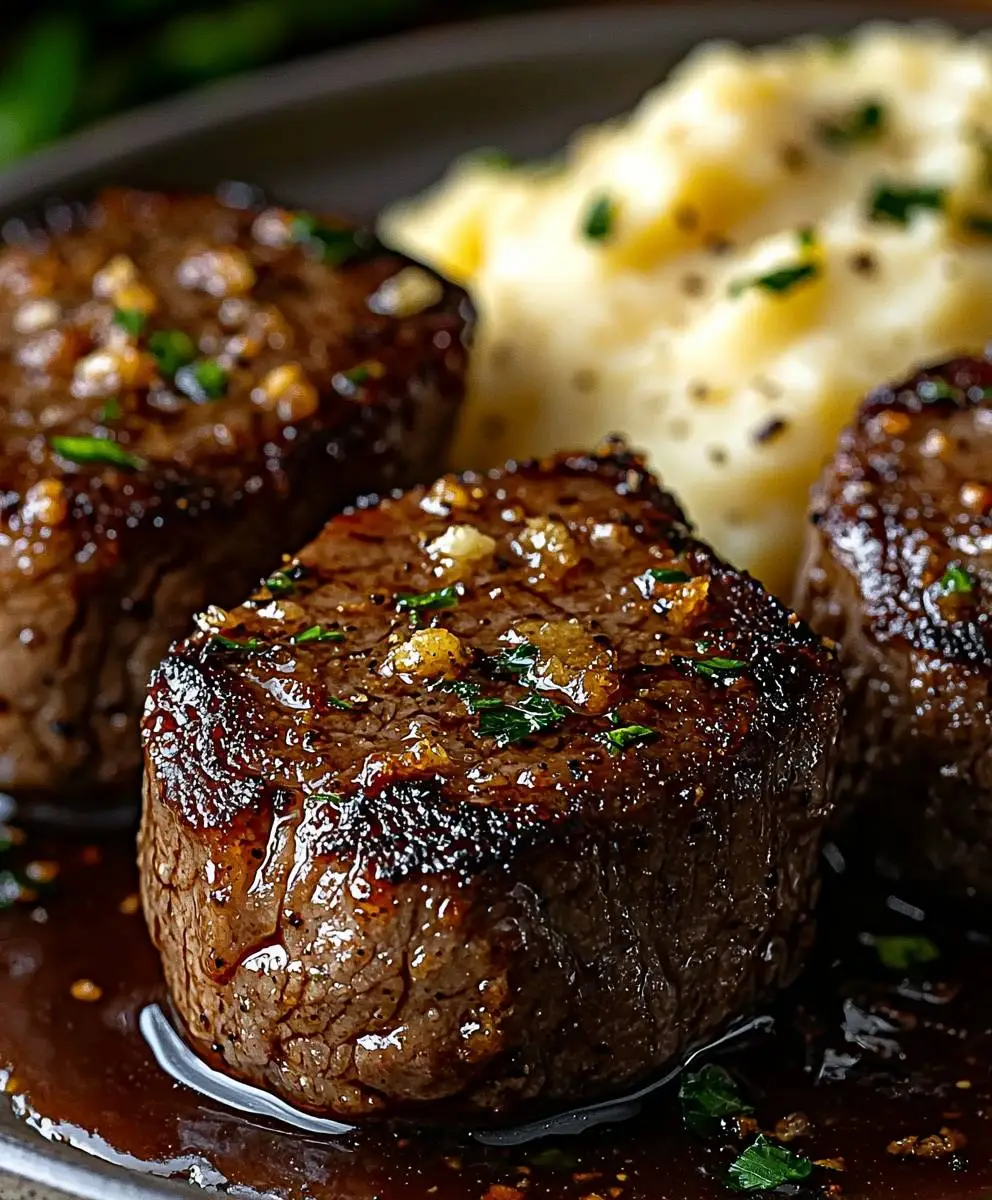 Garlic Parmesan Steak Bites