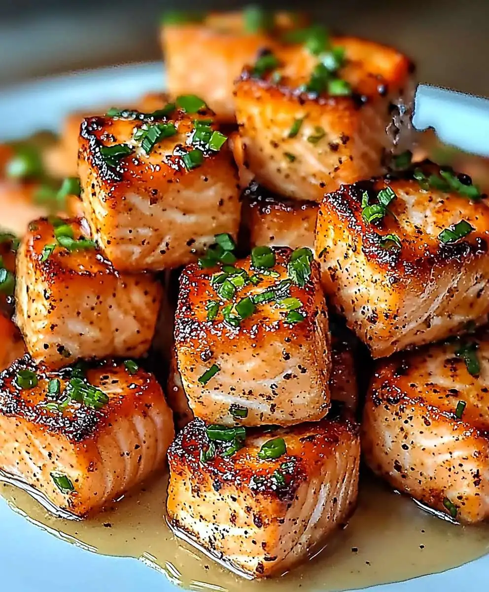 Crispy Bang Bang Salmon Bites