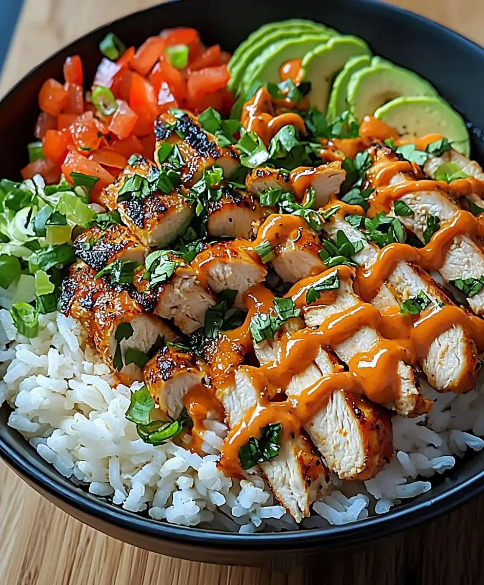 Bang Bang Chicken Bowl