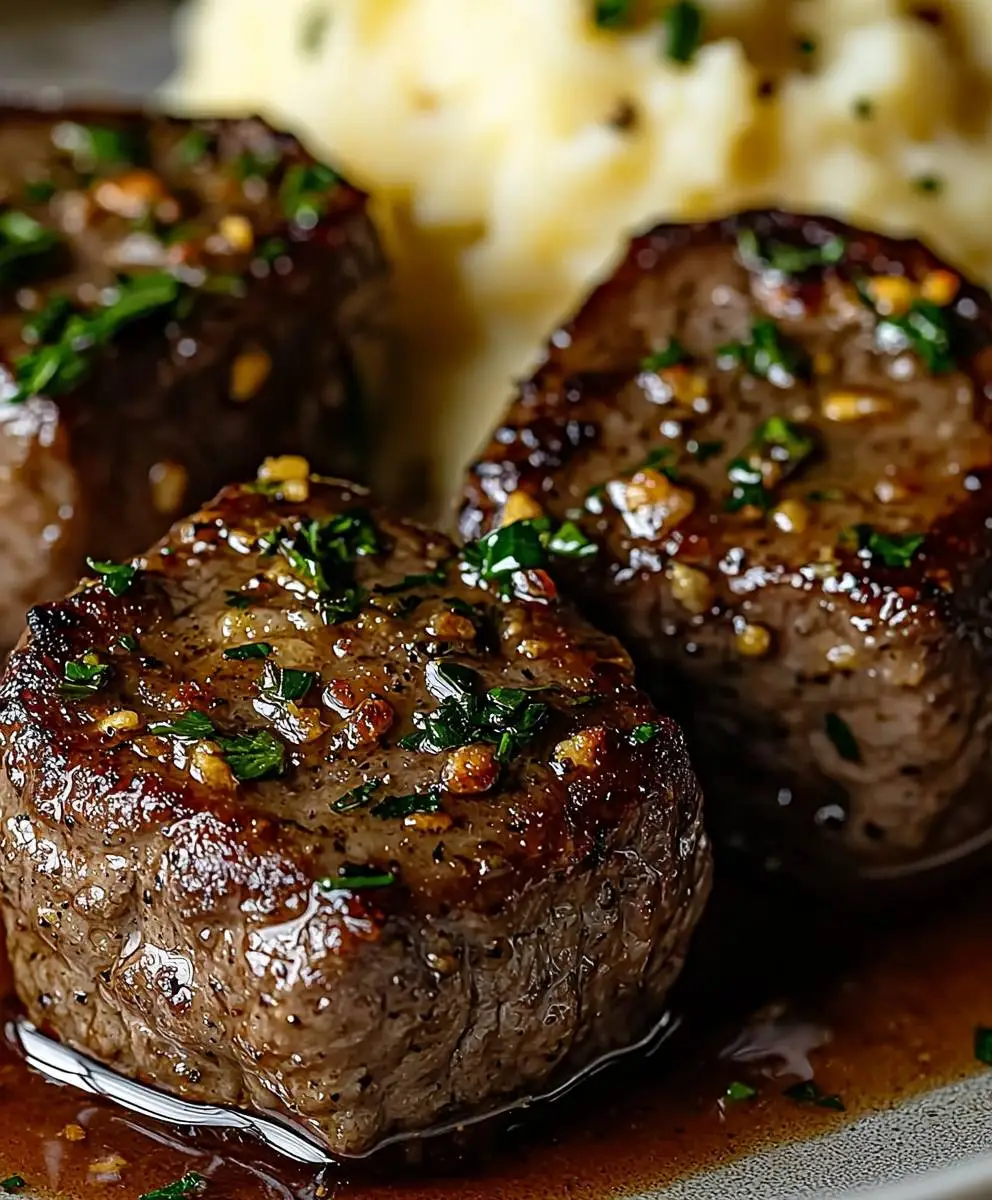 Garlic Parmesan Steak Bites