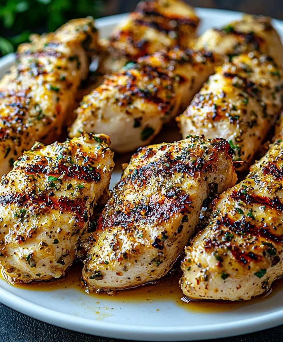 Garlic Parmesan Grilled Chicken