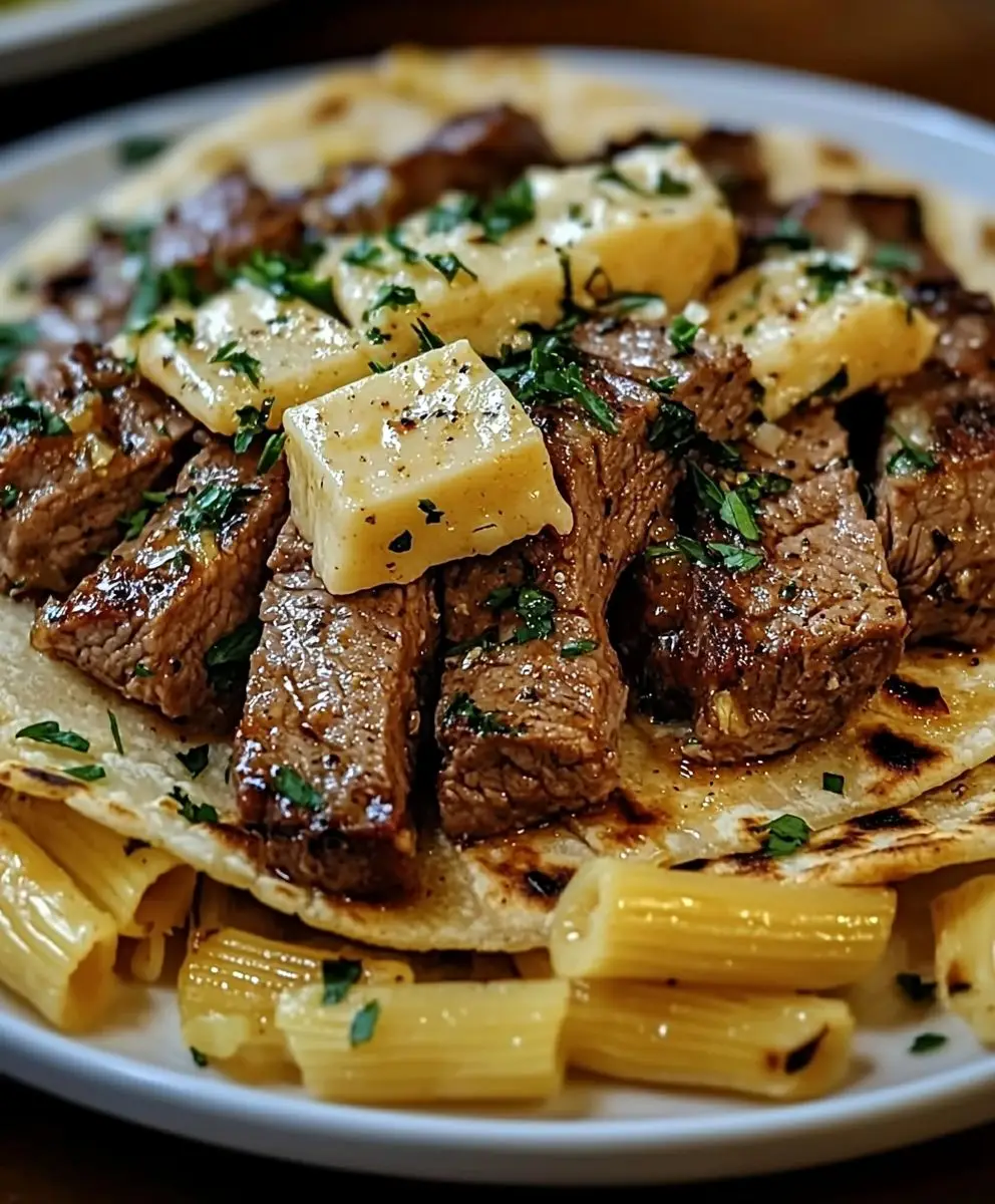 Garlic Butter Honey BBQ Tacos