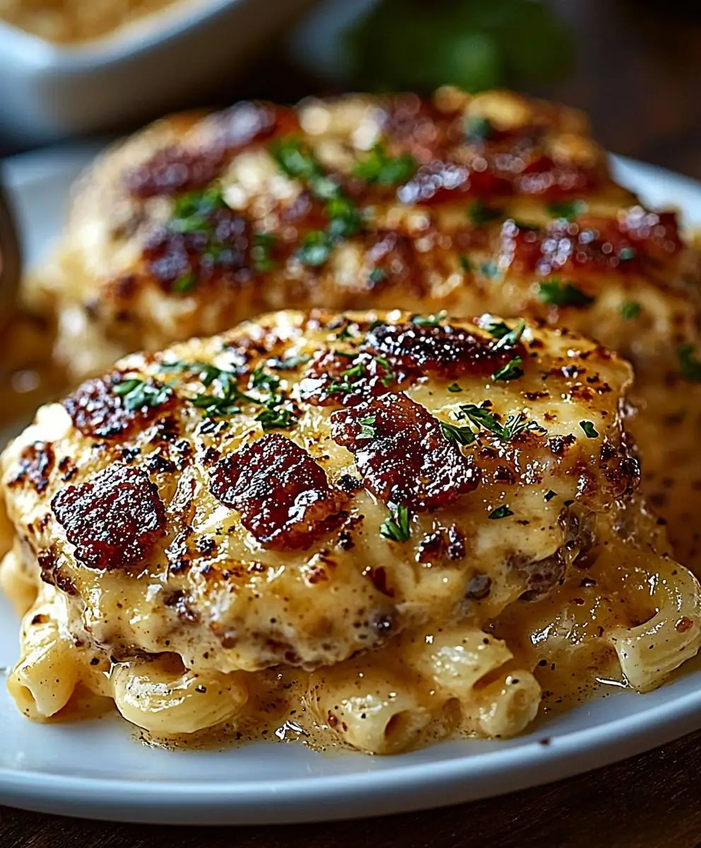 BBQ Bacon Cheeseburger Casserole