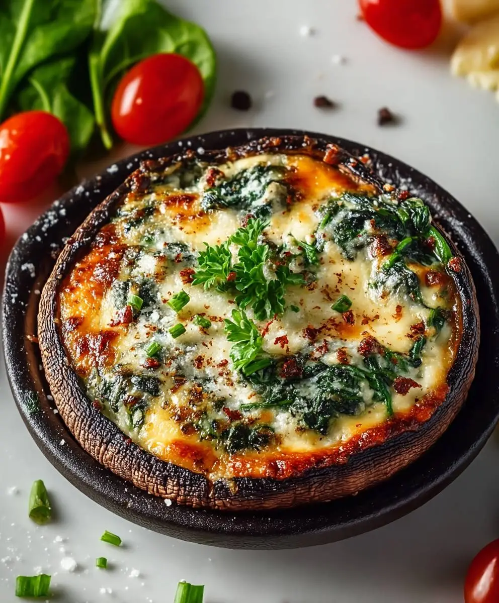 Stuffed Portobello Mushroom