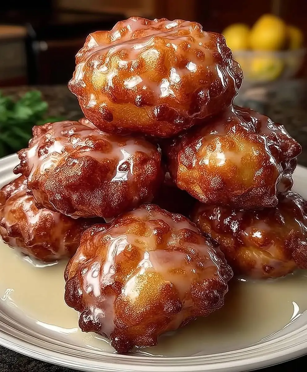 Baked Apple Fritters