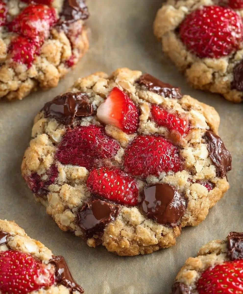 Strawberry cookies ingredient