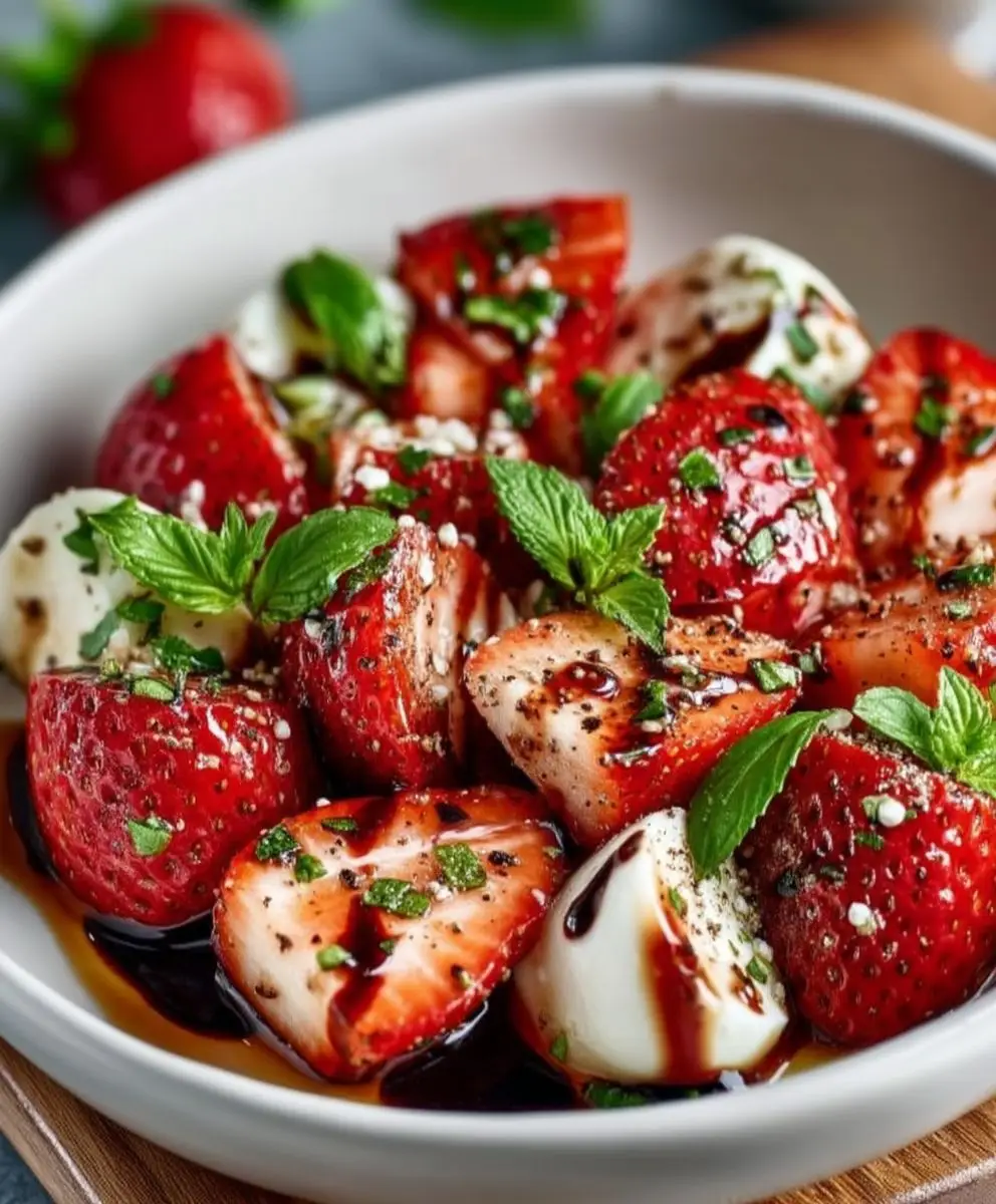 Strawberry Caprese Salad