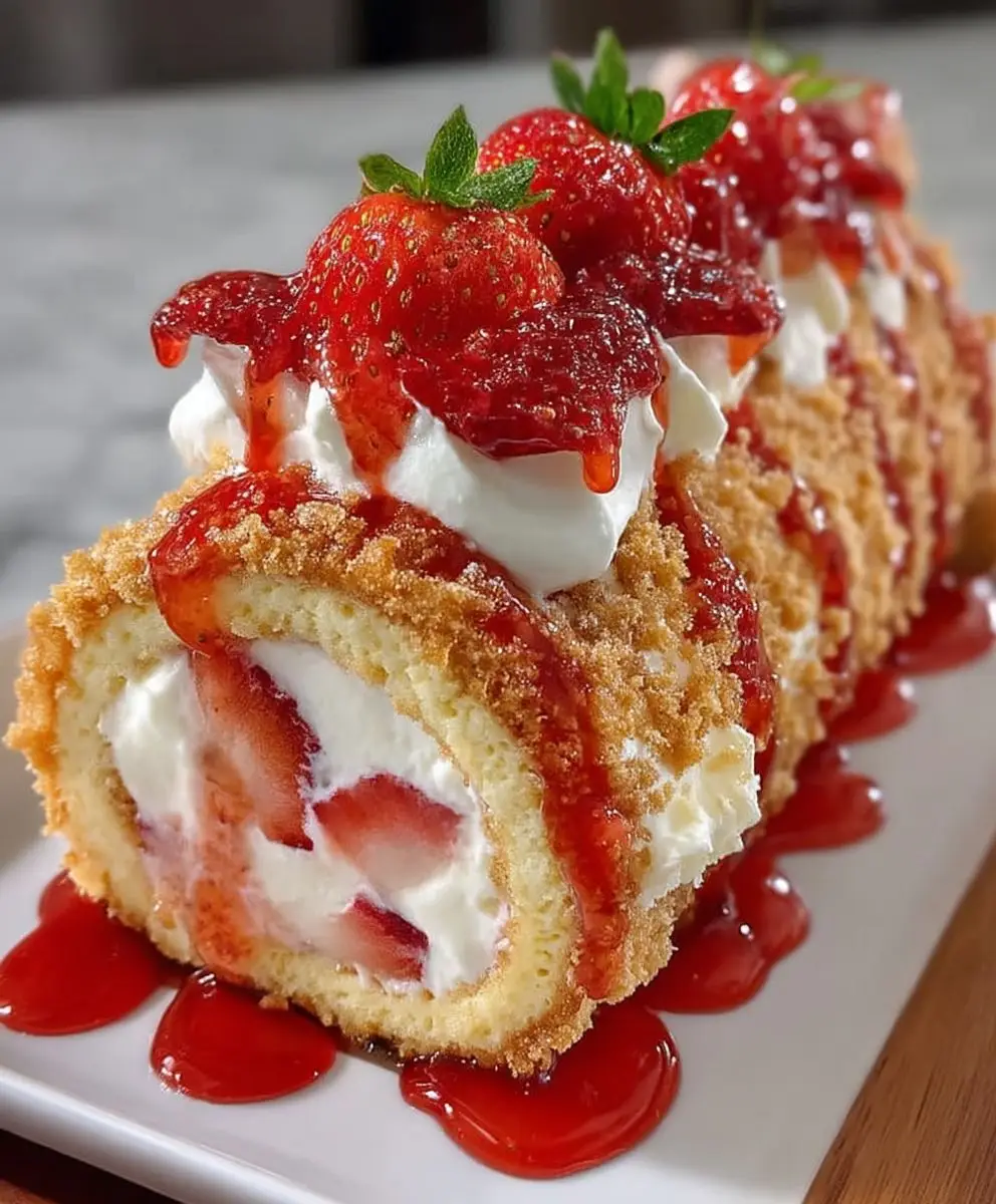 Strawberry Shortcake Cheesecake