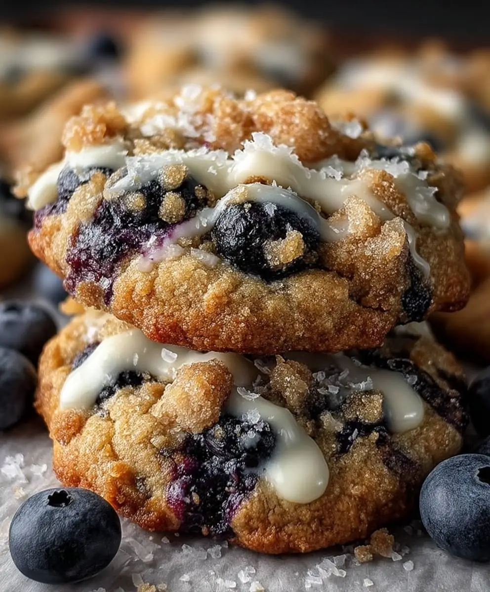 Blueberry muffin cookies