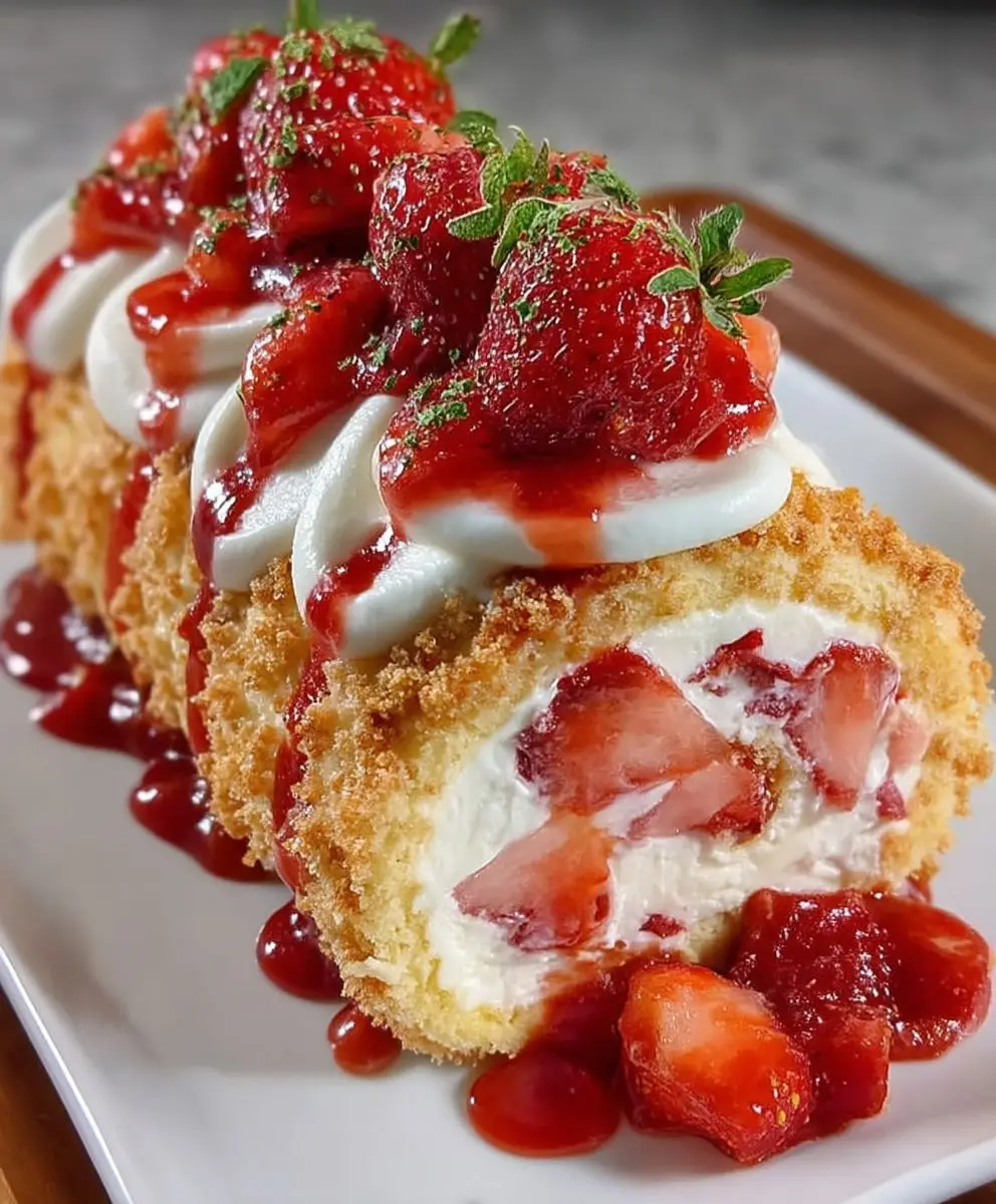 Strawberry Shortcake Cheesecake