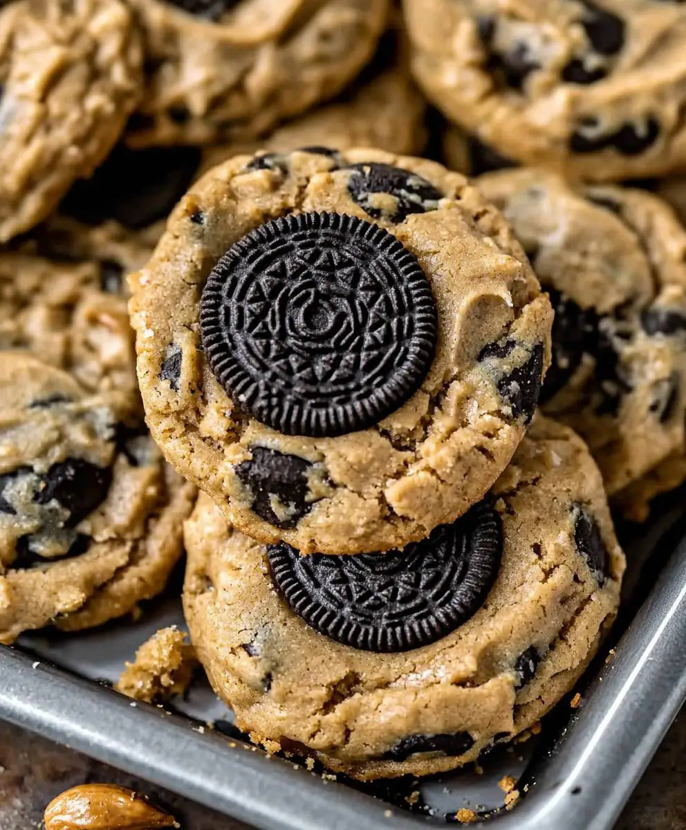 Oreo Peanut Butter Cookies